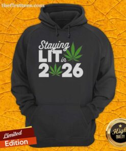 Top Staying Lit in 2026 Marijuana Meme Hoodie featuring a vibrant design and playful graphics for cannabis enthusiasts.