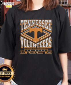 Top Tennessee Volunteers Heater Ladies Tee in vibrant orange, perfect for game day and showing team spirit.