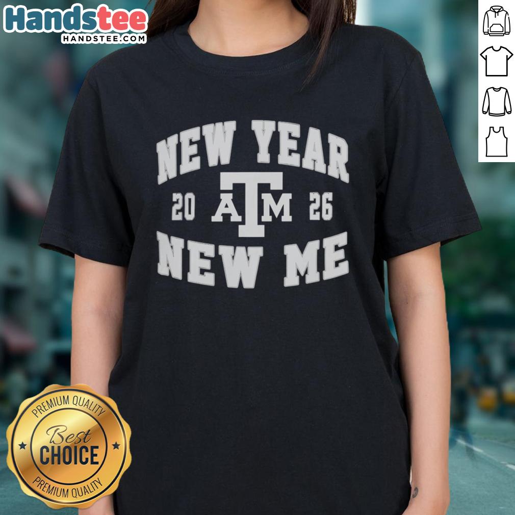 top-texas-am-aggies-new-year-new-me-2026-logo-ladies-tee Top Texas A&M Aggies New Year New Me 2026 logo on a ladies tee, perfect for Aggies fans celebrating the new year.