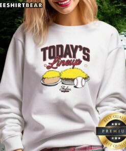 Top Today's Lineup Skyline Chili sweatshirt featuring a vibrant design perfect for fans and casual wear.