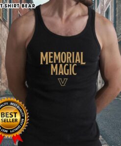 Top Vanderbilt Basketball Memorial Magic Tank Top featuring team colors and logo, perfect for sports fans.