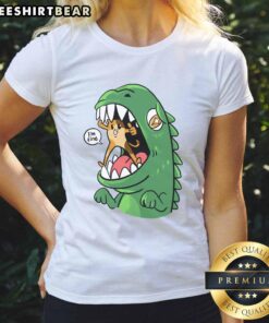 Top Zero Fear Cat Ladies Tee featuring a playful cat graphic, perfect for feline lovers and confident women.