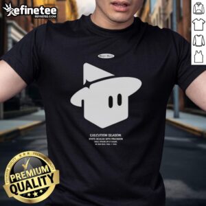 Official Magic Block Execution Season State Scales With Precision T-Shirt featuring a stylish design and vibrant graphics.