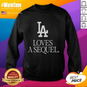 Awesome LA Love A Sequel Sweatshirt in vibrant colors, perfect for stylish comfort and showcasing LA pride.
