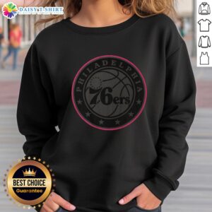 Good Philadelphia 76ers Highlight Reel Sweatshirt featuring team logo and vibrant design, perfect for fans and game days.
