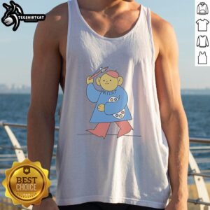 Original I Am Artist Cartoon Tank Top featuring a colorful, artistic design perfect for creative individuals.