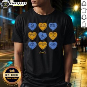 Awesome Ily Tnt Ur My Dahlin Buffalo Sabres hockey t-shirt featuring vibrant team colors and graphics.
