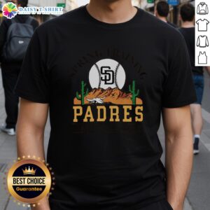 Good San Diego Padres Cactus League Desert T-Shirt featuring vibrant graphics and a stylish design for baseball fans.