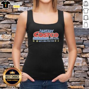 Top Fantasy Costco tank top featuring playful design, perfect for dreamers and fans of unique fashion deals.