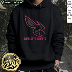 Premium Charlotte Hornets Highlight Reel Hoodie featuring team colors and logo, perfect for fans and casual wear.