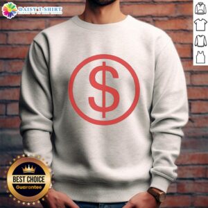 Awesome Slayyyter dollar sign logo sweatshirt in trendy design, perfect for fans of Slayyyter's style and music.