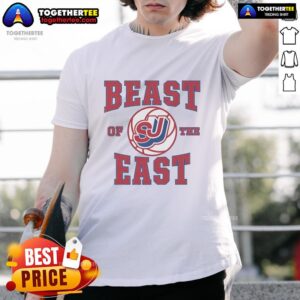 Nice St. John's Basketball Beast of the East T-Shirt featuring bold graphics and vibrant colors, perfect for fans.