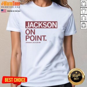 Pretty Jackson On Point Arianna Jackson Iowa State Cyclones T-Shirt - Image 3