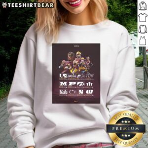 Awesome Minnesota Golden Gophers Football NCAA 2026 Regular Season Schedule Sweatshirt featuring team logo and vibrant colors.
