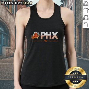 Official Phoenix Suns basketball tank top featuring design 33-4457-N112-0712-W, perfect for fans and sportswear enthusiasts.