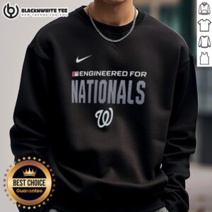 Top-engineered sweatshirt for Washington Nationals MLB fans, showcasing team colors and logo for ultimate comfort.