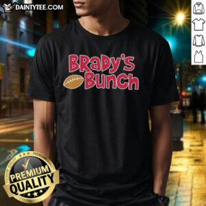 Good Brady's Bunch Buffalo Bills T-Shirt featuring a vibrant design for fans, perfect for game day and casual wear.