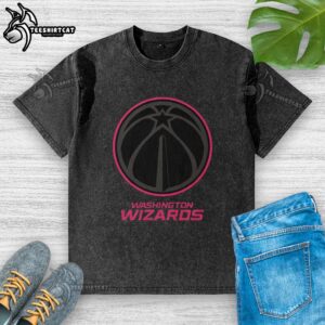 Premium Washington Wizards Highlight Reel Washed T-Shirt featuring team logo and stylish design for fans.