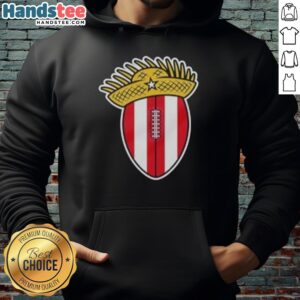 Premium PR Halftime Football hoodie featuring a stylish design, perfect for fans of Puerto Rican football culture.