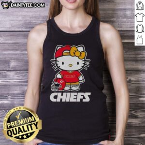 Awesome Kansas City Chiefs Hello Kitty 2026 Night of NFL tank top featuring a playful design perfect for game day.