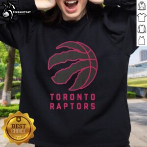 Premium Toronto Raptors Highlight Reel Sweatshirt featuring vibrant team graphics and a comfortable fit for fans.