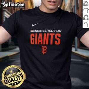 Premium engineered San Francisco Giants MLB logo t-shirt featuring vibrant colors and comfortable fit for fans.