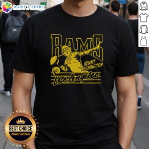 Hot Los Angeles Rams Kenny Washington T-Shirt featuring vibrant team colors and bold graphics for fans.