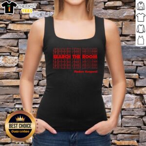 Official Search The Room Finders Keepers tank top featuring stylish design for escape room enthusiasts.