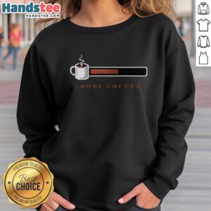 Cozy sweatshirt featuring a stylish Pretty Coffee Bar design, perfect for coffee lovers and casual wear.