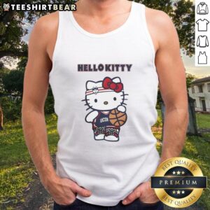 Top UConn Huskies x Hello Kitty 2026 Night Celebration tank top featuring vibrant graphics and a stylish design.