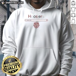 Good Indiana Hoosiers Football National Champions 2025 hoodie featuring team colors and logo, perfect for fans.