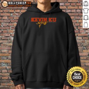Alt Text: Original Kevin Ku True Till Death Hoodie featuring a bold graphic design in black and white on a cozy fabric.