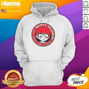 Alt Text: Nice Scott Pilgrim Don't Get Mad Get Hoodie featuring vibrant graphics and a stylish design for fans.