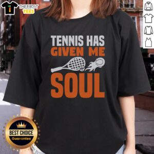 Awesome Tennis Ladies Tee featuring a stylish design and uplifting message for tennis enthusiasts.