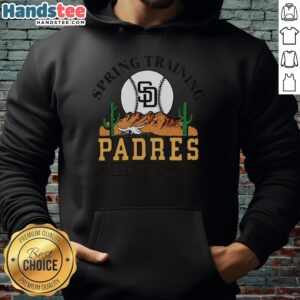 Premium San Diego Padres Cactus League Desert Hoodie featuring team logo and stylish design for fans.