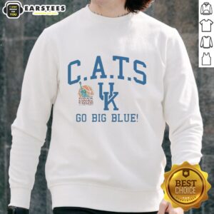 Nice Cats UK NCAA Final Four 1996 Go Big Blue sweatshirt featuring vibrant team colors and iconic logo design.