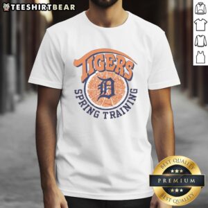 Hot Detroit Tigers Spring Training Grapefruit T-Shirt featuring vibrant team graphics and soft fabric for fans.