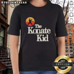 Top The Konate Kid Ladies Tee featuring a stylish design perfect for fans, showcasing vibrant colors and comfortable fit.