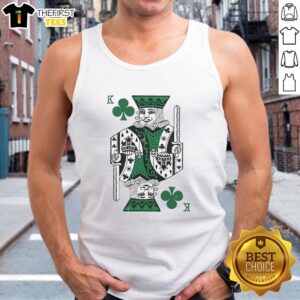 Good King of Clubs tank top featuring a vibrant graphic design, perfect for stylish casual wear and card game enthusiasts.