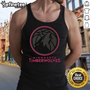 Premium Minnesota Timberwolves highlight reel tank top featuring vibrant team colors and logo, perfect for basketball fans.