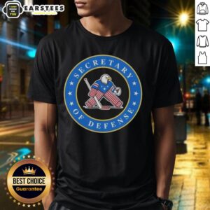 Good Secretary Of Defense Team USA Hockey T-Shirt featuring bold graphics and a patriotic design for hockey fans.