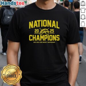 Official Western Michigan Broncos 2025 National Champions T-Shirt featuring team colors and logo, perfect for fans.