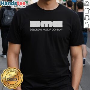 Good Delorean Motor Company T-Shirt featuring a retro design, perfect for fans of classic cars and 80s nostalgia.