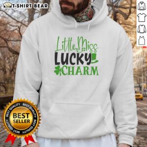 Official Little Miss Lucky Charm Hoodie featuring vibrant colors and unique design for stylish comfort.