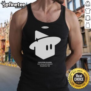 Official Magic Block Execution Season tank top showcasing precision scales design for stylish summer wear.
