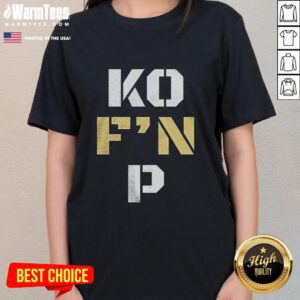 Original Ko-Fn P Ladies Tee featuring a stylish design, perfect for casual outfits and everyday wear.