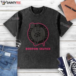 Premium Boston Celtics Highlight Reel Washed T-Shirt featuring vibrant graphics and soft fabric for ultimate comfort.