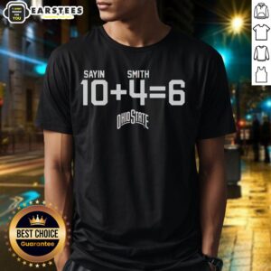 Good Julian Sayin and Jeremiah Smith Ohio State Buckeyes football T-shirt showcasing team pride and stylish design.