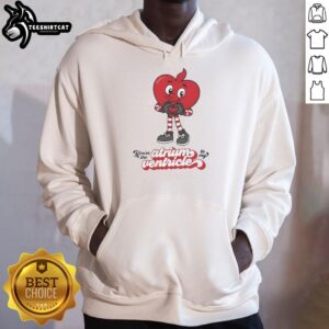 Alt Text: Official 'You're the Atrium to My Ventricle' hoodie featuring a stylish design perfect for heart-themed fashion lovers.