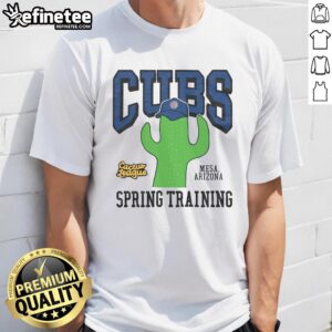 Good Chicago Cubs Cactus League T-Shirt featuring vibrant colors and team logo, perfect for fans and spring training enthusiasts.